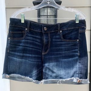 AEO Midi Denim Shorts